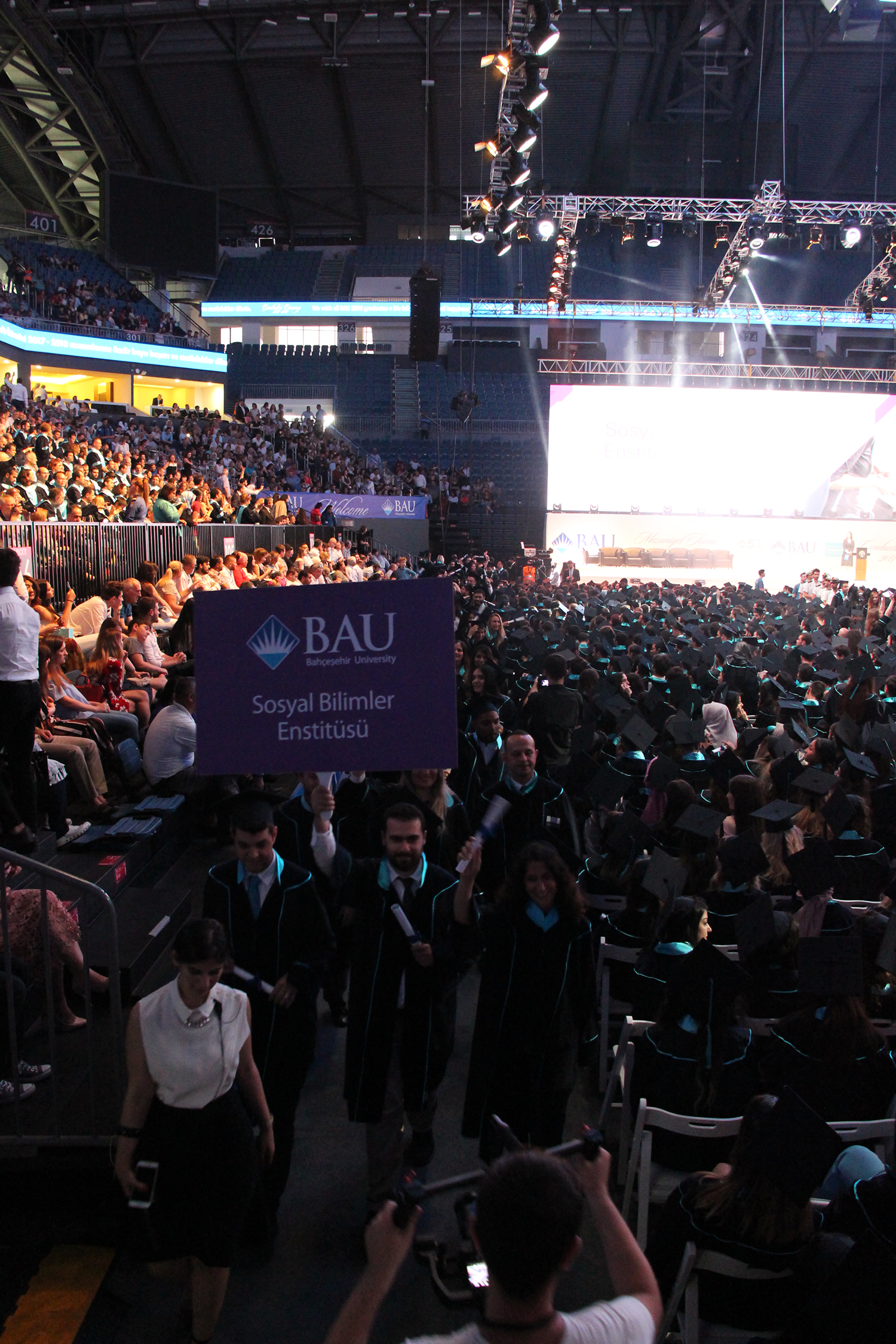 Bahçeşehir Üniversitesi 2017-2018 Mezuniyet Töreni