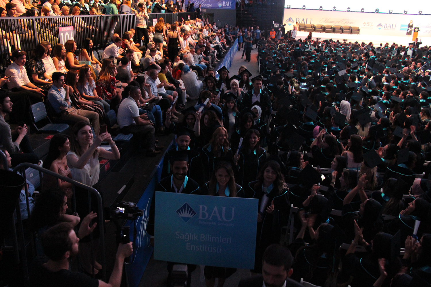 Bahçeşehir Üniversitesi 2017-2018 Mezuniyet Töreni