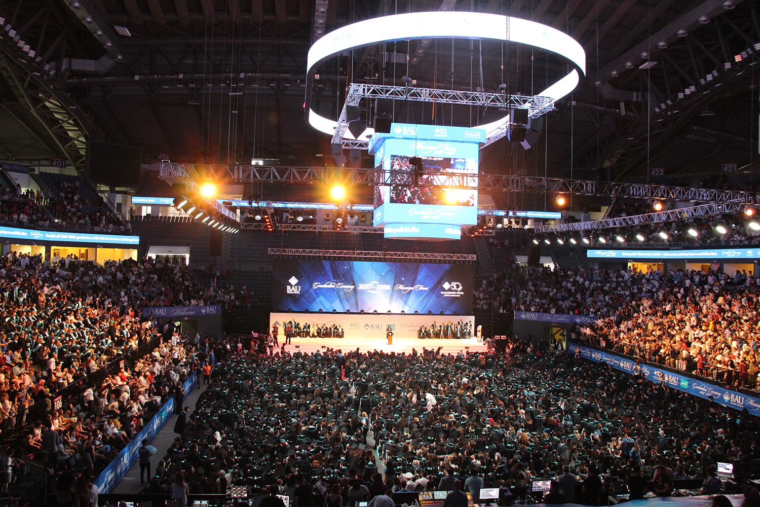 Bahçeşehir Üniversitesi 2017-2018 Mezuniyet Töreni