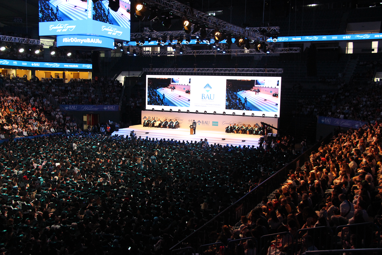 Bahçeşehir Üniversitesi 2017-2018 Mezuniyet Töreni