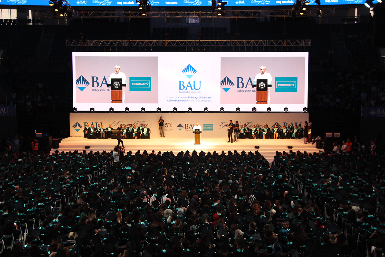 Bahçeşehir Üniversitesi 2017-2018 Mezuniyet Töreni