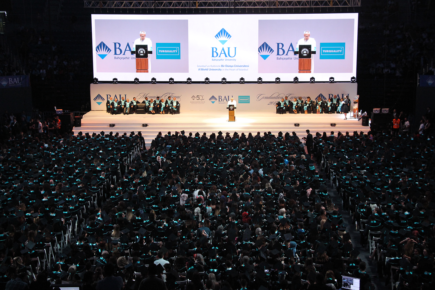 Bahçeşehir Üniversitesi 2017-2018 Mezuniyet Töreni