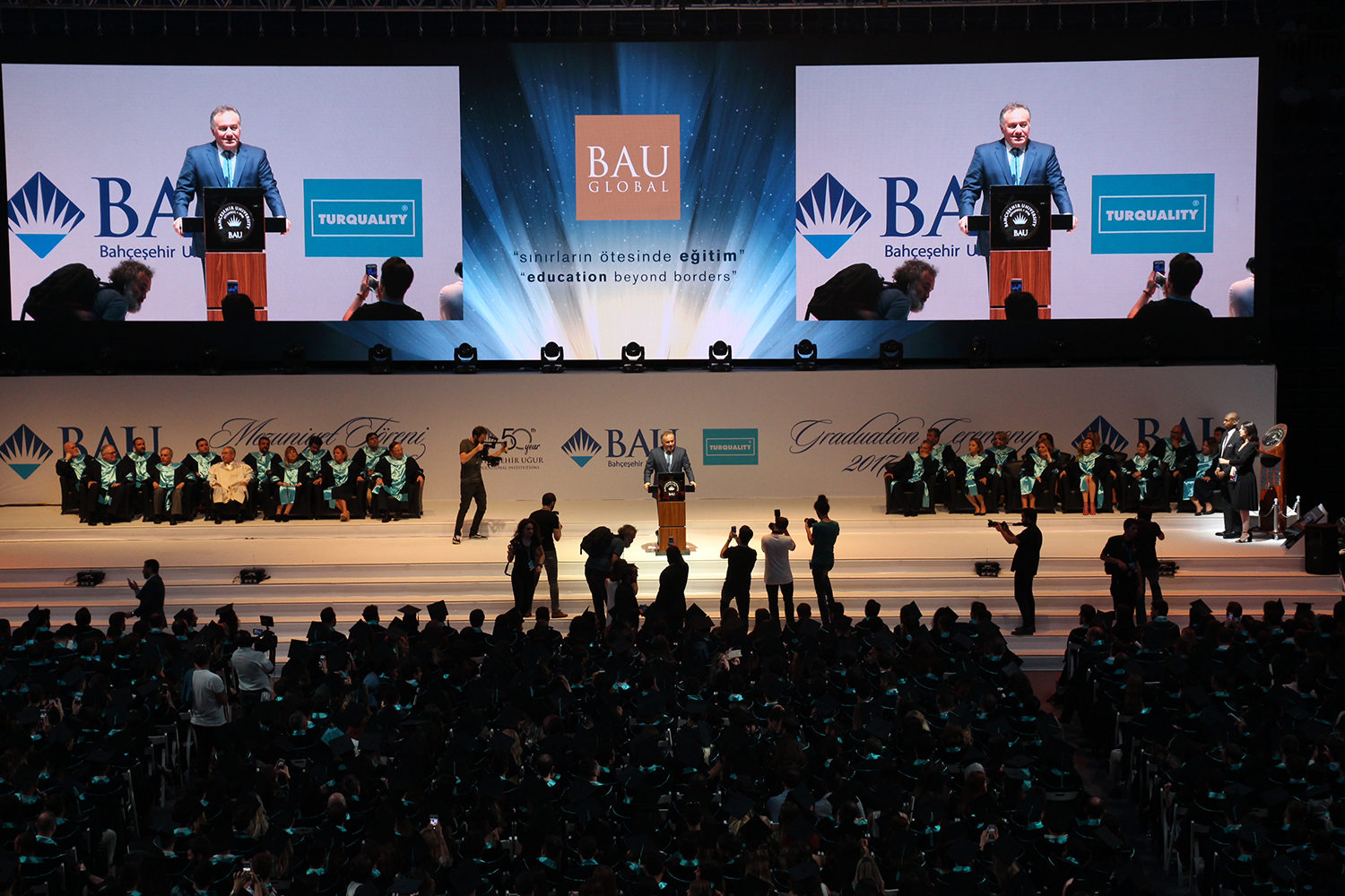 Bahçeşehir Üniversitesi 2017-2018 Mezuniyet Töreni