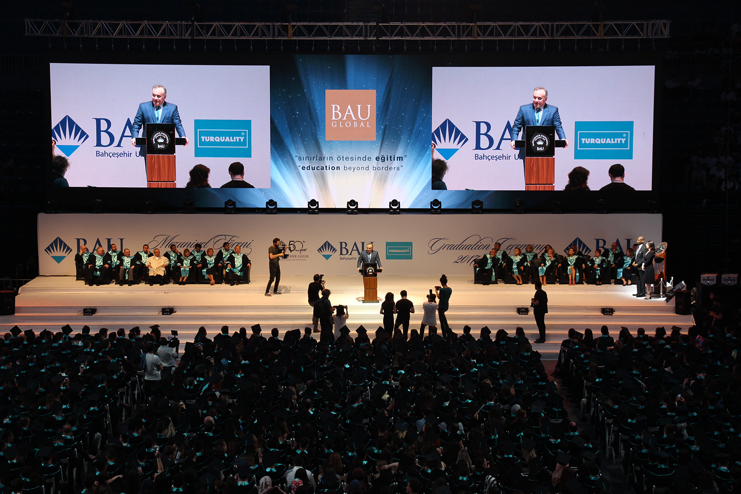 Bahçeşehir Üniversitesi 2017-2018 Mezuniyet Töreni