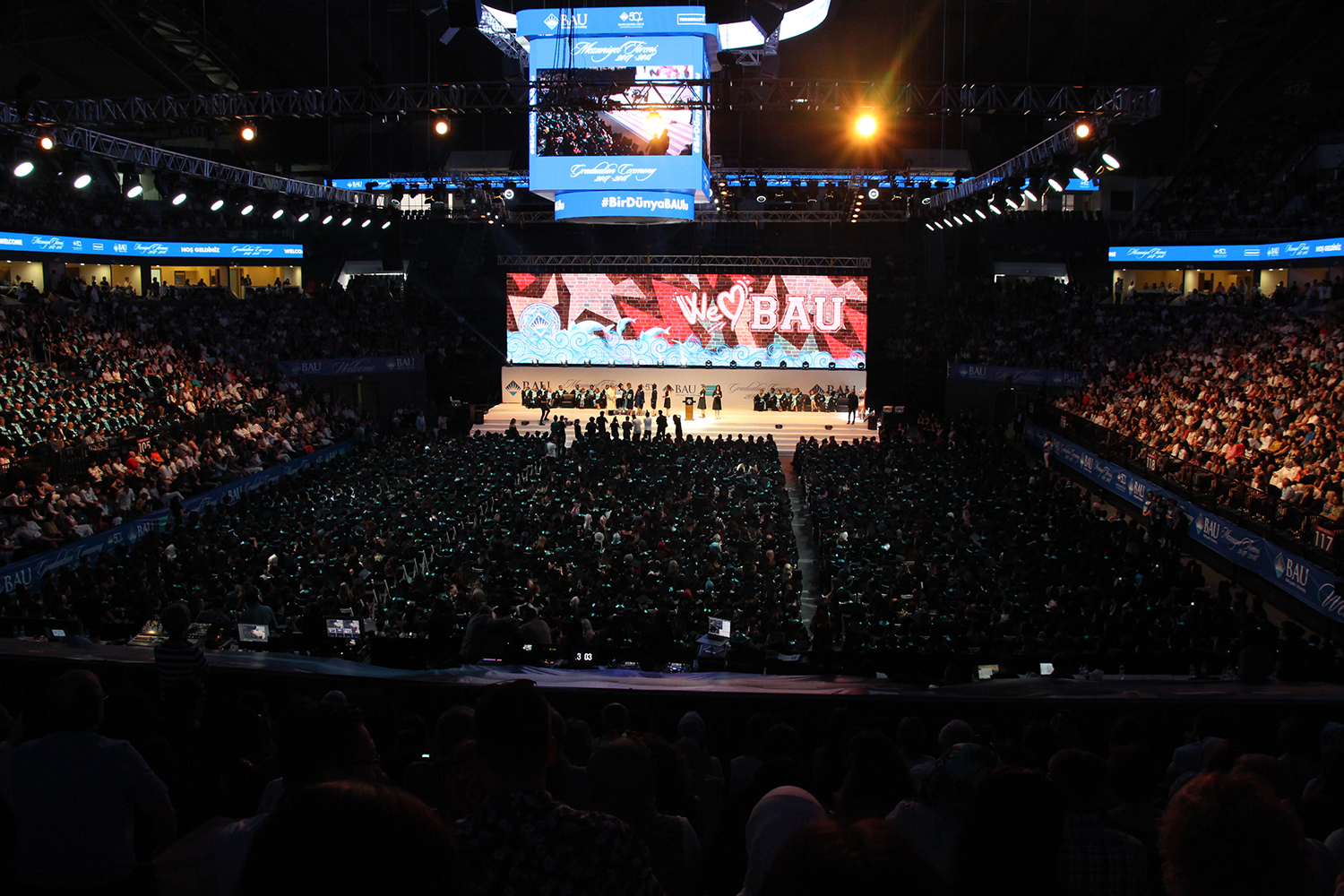 Bahçeşehir Üniversitesi 2017-2018 Mezuniyet Töreni