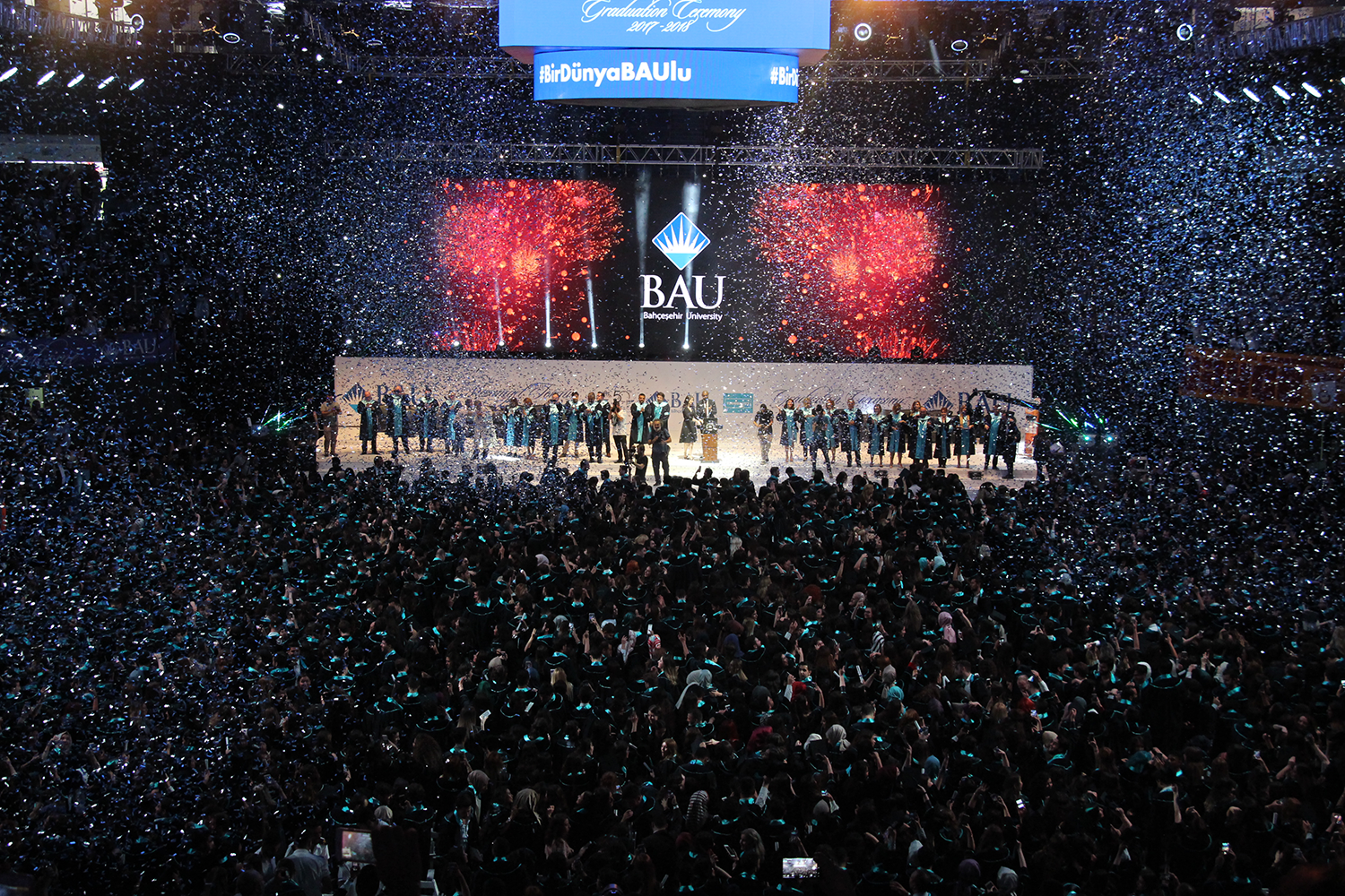 Bahçeşehir Üniversitesi 2017-2018 Mezuniyet Töreni