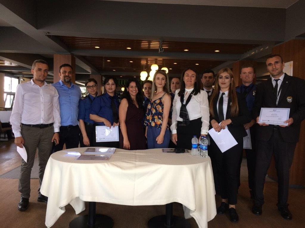 BAU YABANCI DİLLER YÜKSEKOKULNDAN İDARİ PERSONELİNE HİZMETİÇİ EĞİTİM