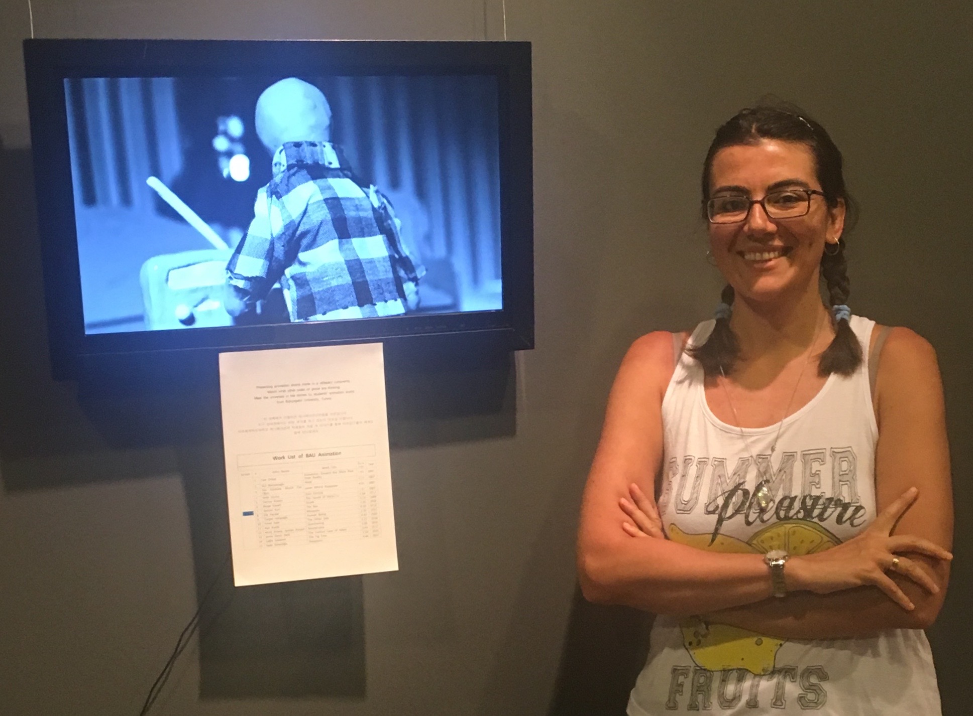 Çizgi Film ve Animasyon Bölümü Tarafından  Güney Kore Yaz Okulu Gerçekleştirildi