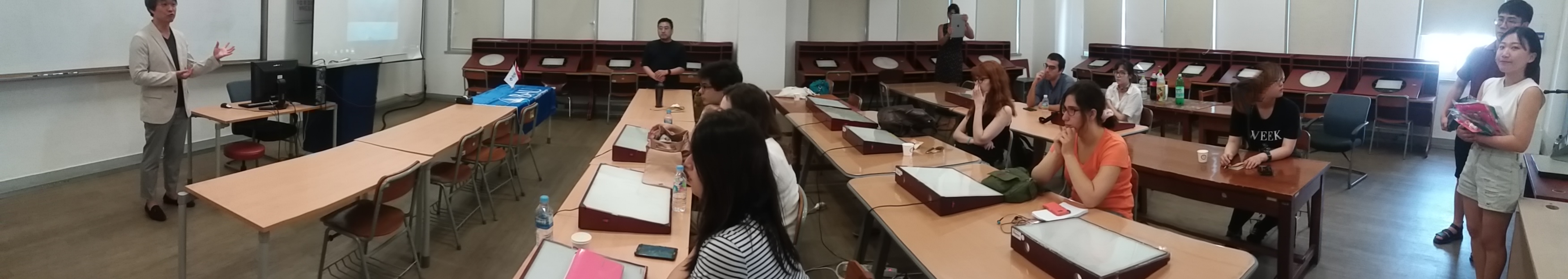 Çizgi Film ve Animasyon Bölümü Tarafından  Güney Kore Yaz Okulu Gerçekleştirildi