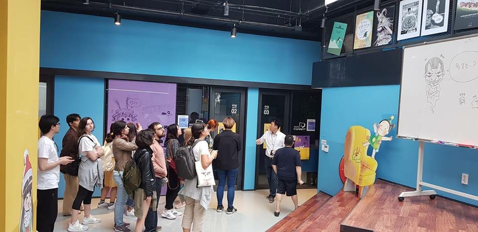 Çizgi Film ve Animasyon Bölümü Tarafından  Güney Kore Yaz Okulu Gerçekleştirildi