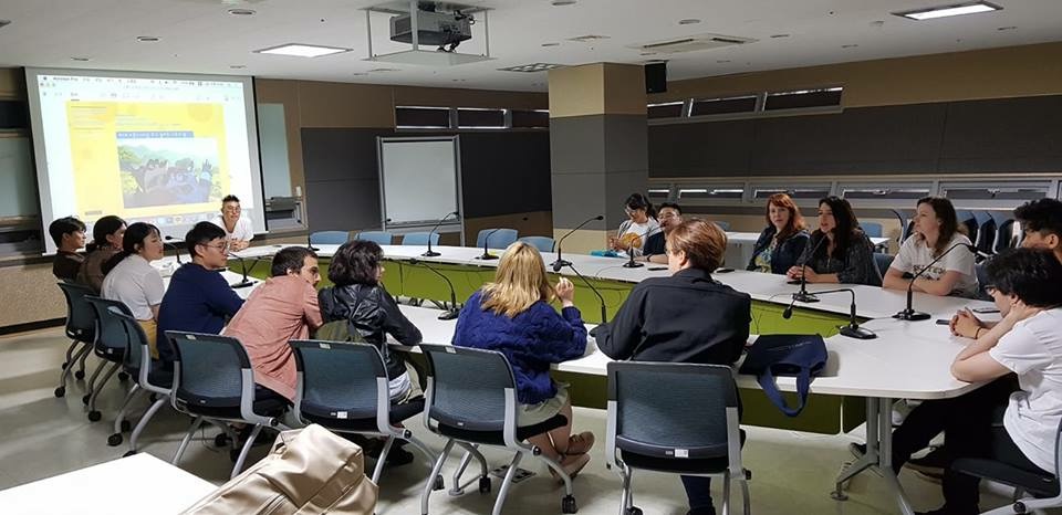 Çizgi Film ve Animasyon Bölümü Tarafından  Güney Kore Yaz Okulu Gerçekleştirildi