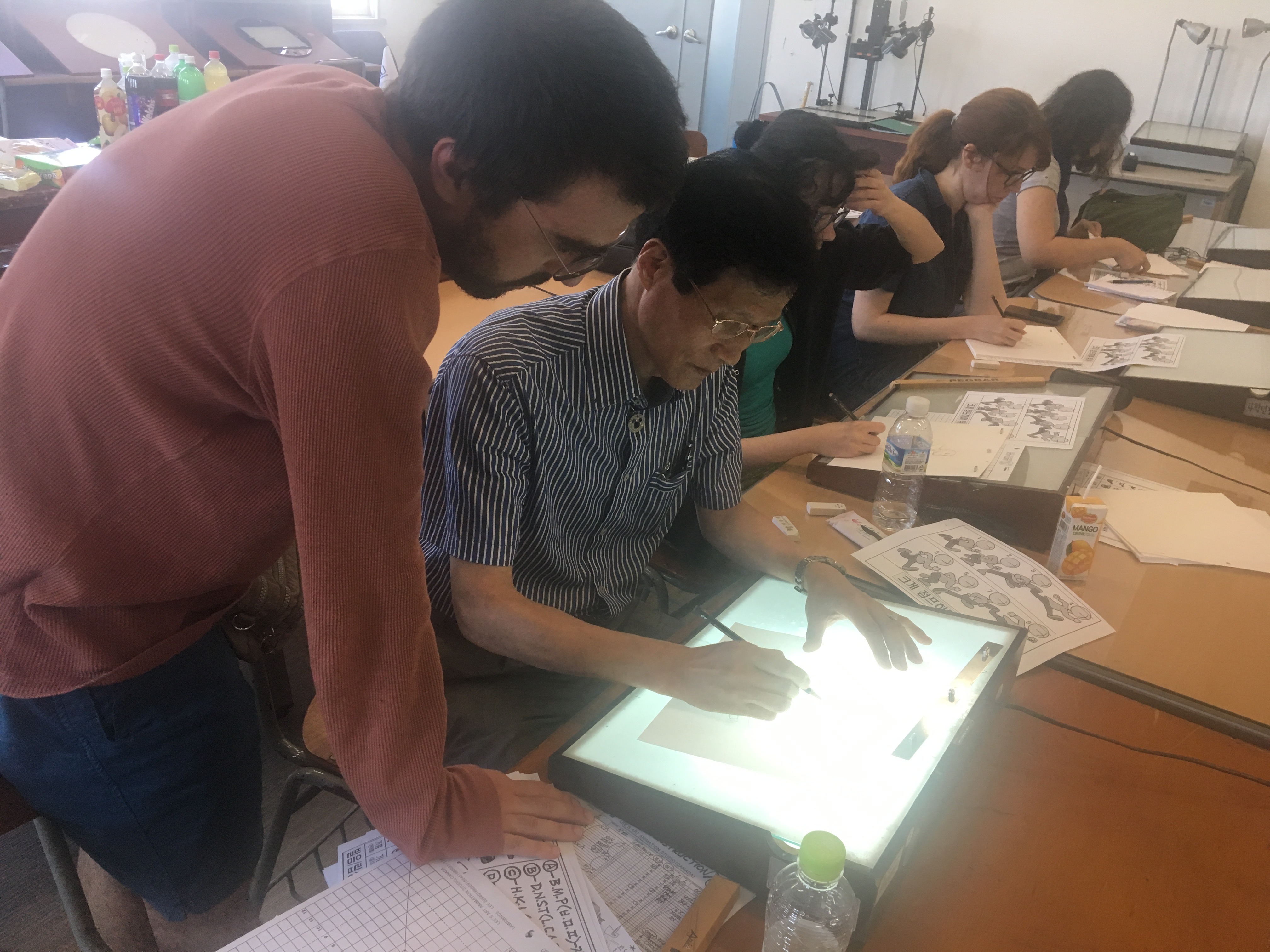 Çizgi Film ve Animasyon Bölümü Tarafından  Güney Kore Yaz Okulu Gerçekleştirildi