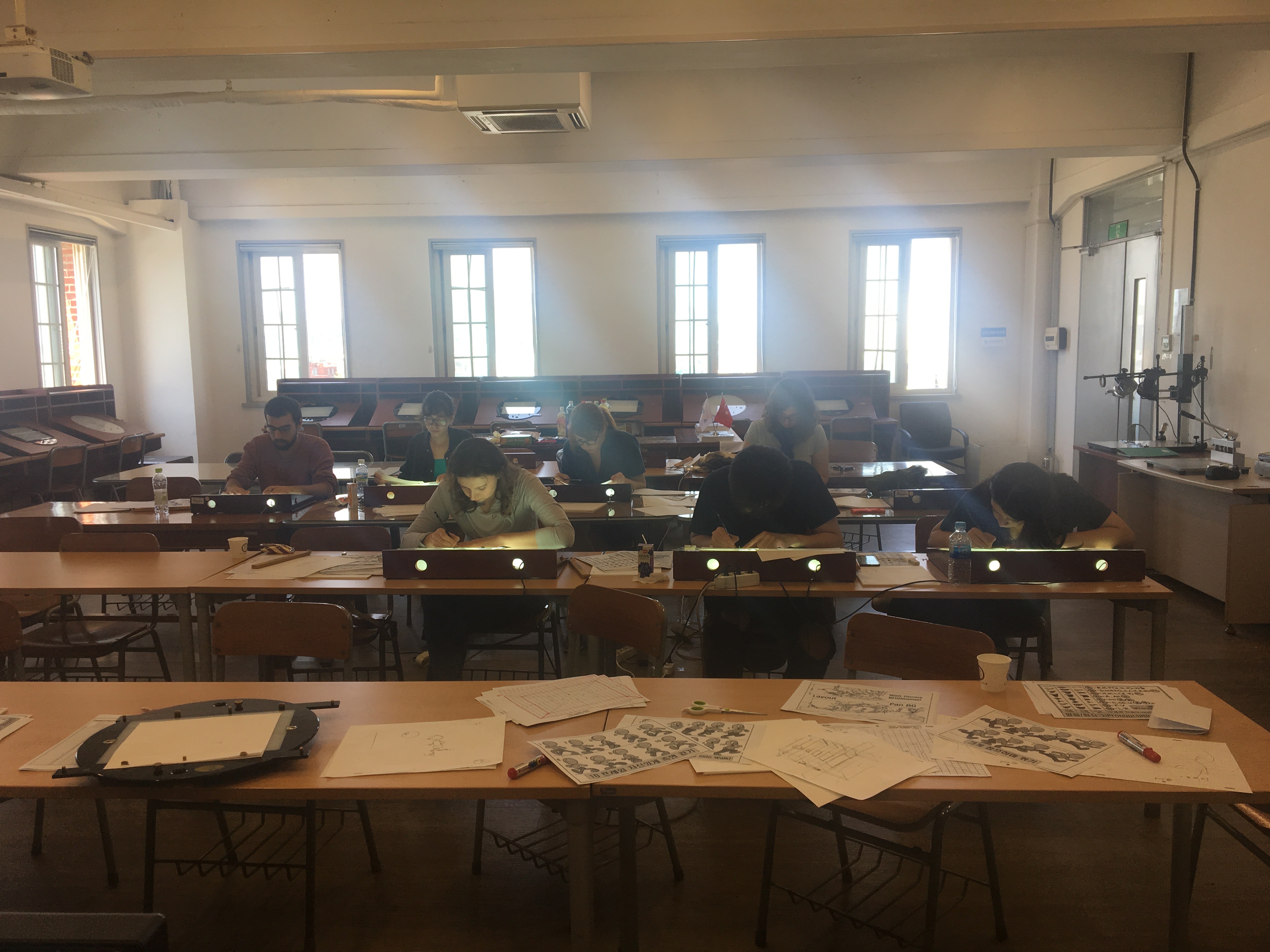 Çizgi Film ve Animasyon Bölümü Tarafından  Güney Kore Yaz Okulu Gerçekleştirildi