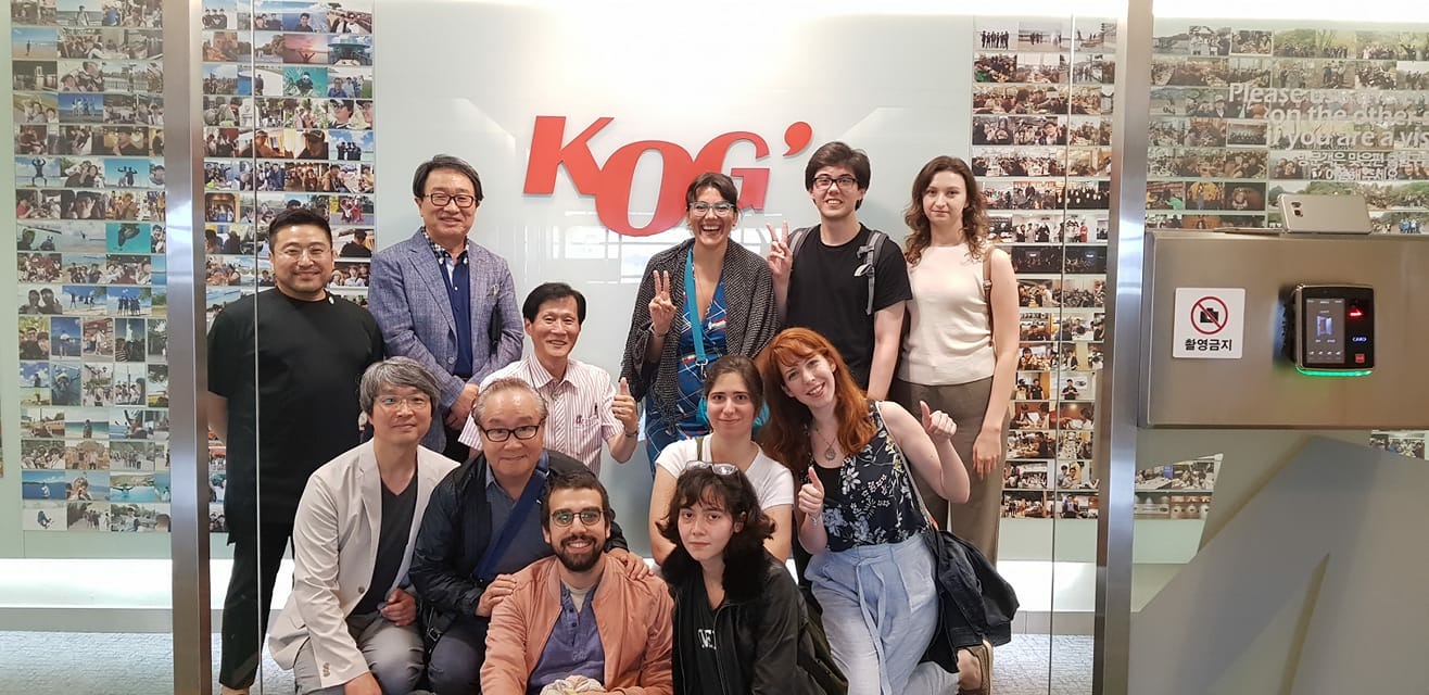 Çizgi Film ve Animasyon Bölümü Tarafından  Güney Kore Yaz Okulu Gerçekleştirildi