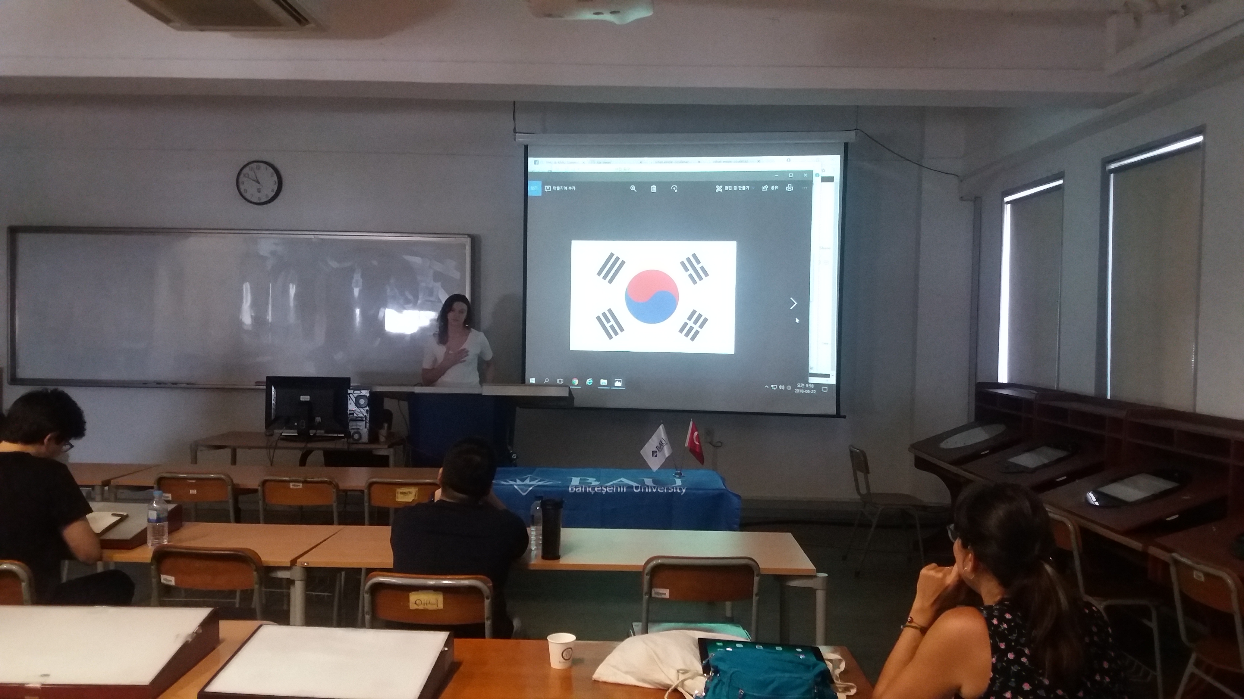 Çizgi Film ve Animasyon Bölümü Tarafından  Güney Kore Yaz Okulu Gerçekleştirildi