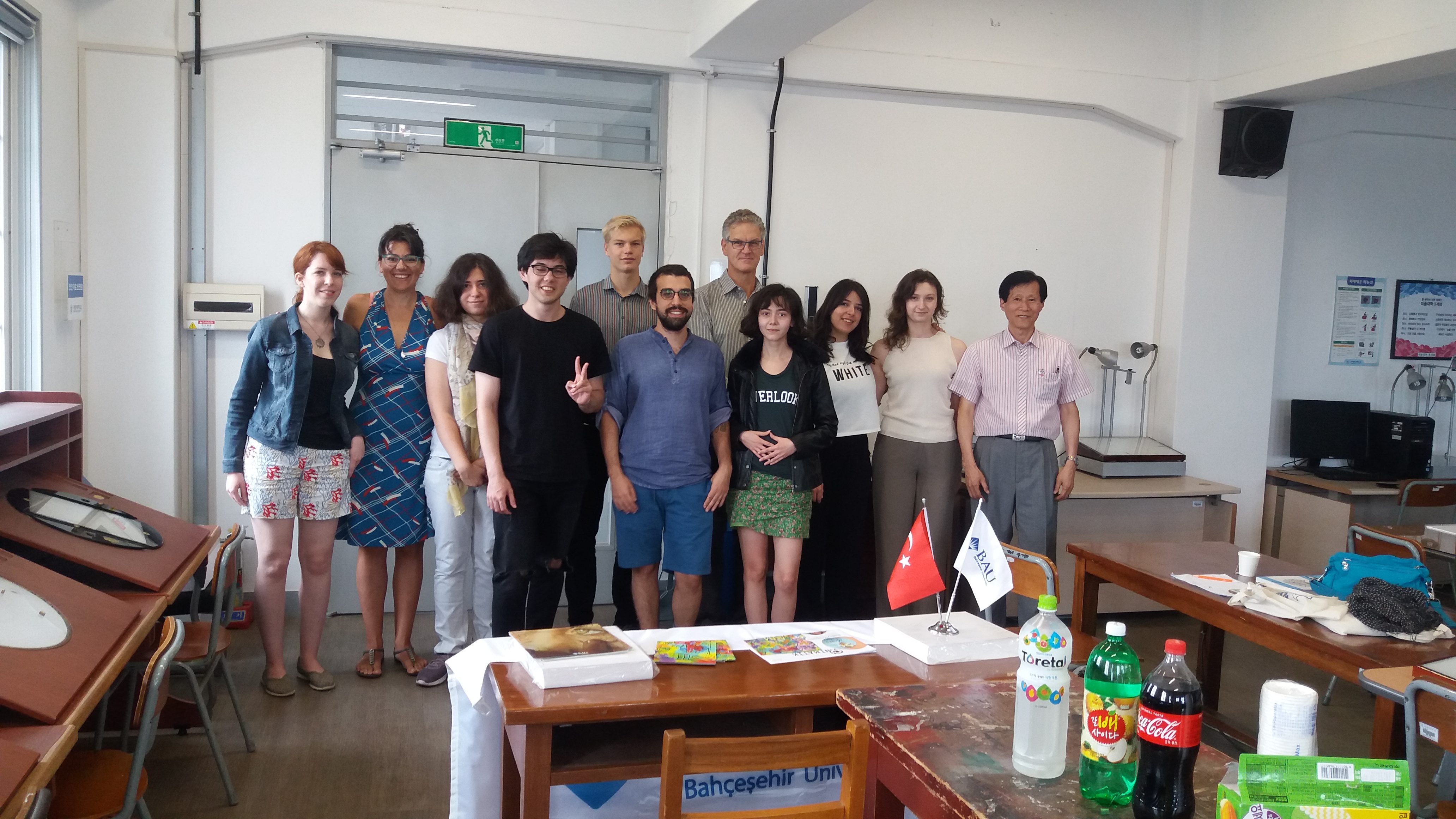 Çizgi Film ve Animasyon Bölümü Tarafından  Güney Kore Yaz Okulu Gerçekleştirildi