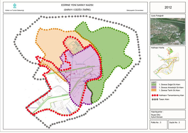 Edirne Sarayı Kazı ve Restorasyon Çalışmaları - 2012