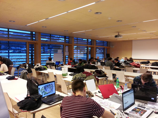 Bahçeşehir Üniversitesi Mimarlık ve Tasarım Fakültesi Salzburg 2012 Kış Okulu