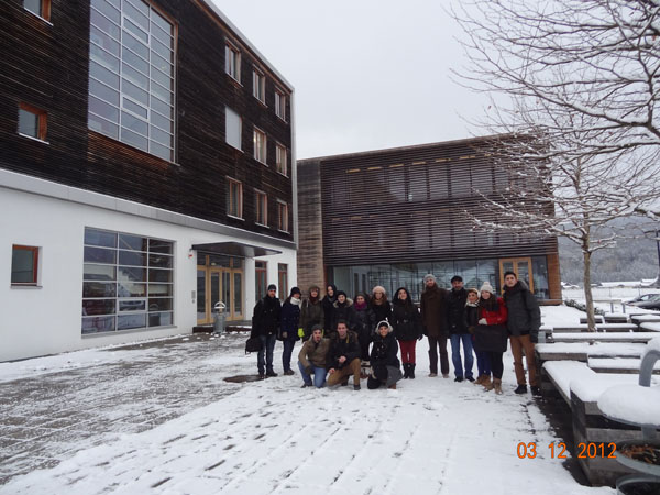 Bahçeşehir Üniversitesi Mimarlık ve Tasarım Fakültesi Salzburg 2012 Kış Okulu