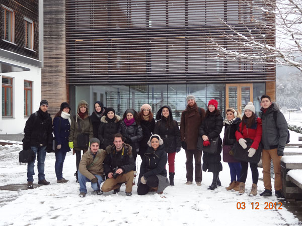 Bahçeşehir Üniversitesi Mimarlık ve Tasarım Fakültesi Salzburg 2012 Kış Okulu