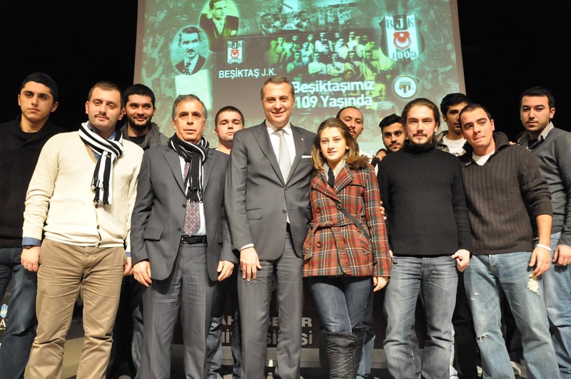 BJK Başkanı Fikret Orman BAU'daydı