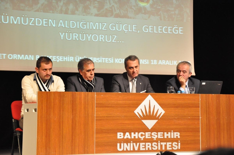 BJK Başkanı Fikret Orman BAU'daydı