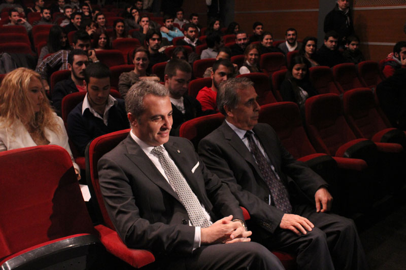 BJK Başkanı Fikret Orman BAU'daydı