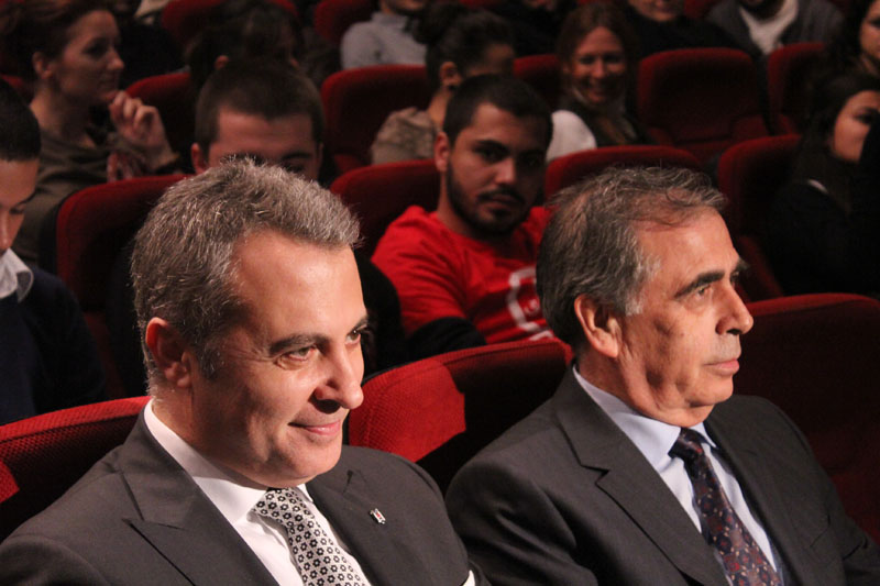 BJK Başkanı Fikret Orman BAU'daydı