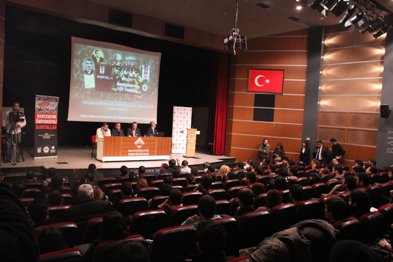 BJK Başkanı Fikret Orman BAU'daydı