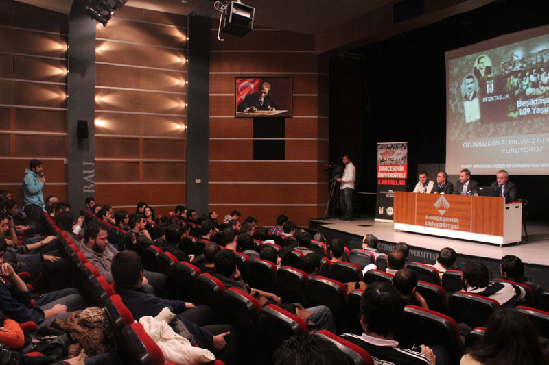 BJK Başkanı Fikret Orman BAU'daydı