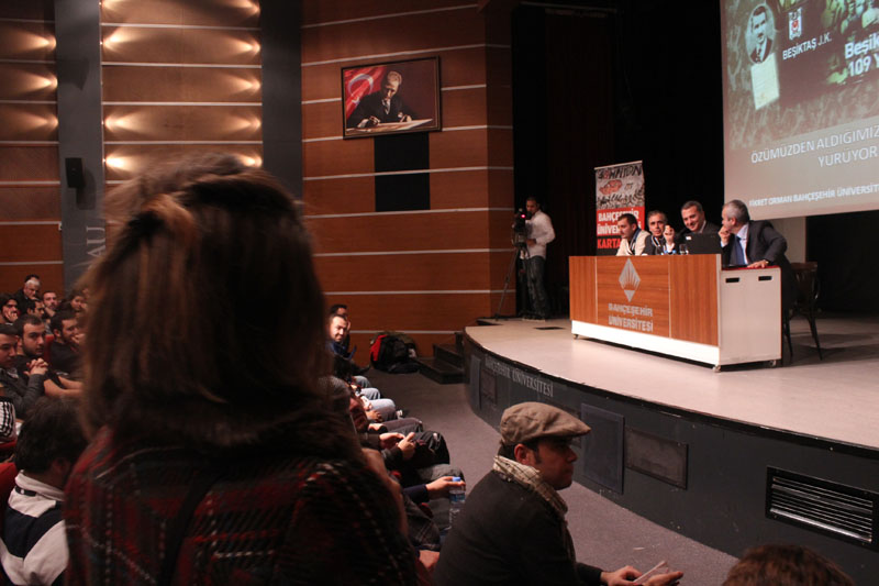 BJK Başkanı Fikret Orman BAU'daydı