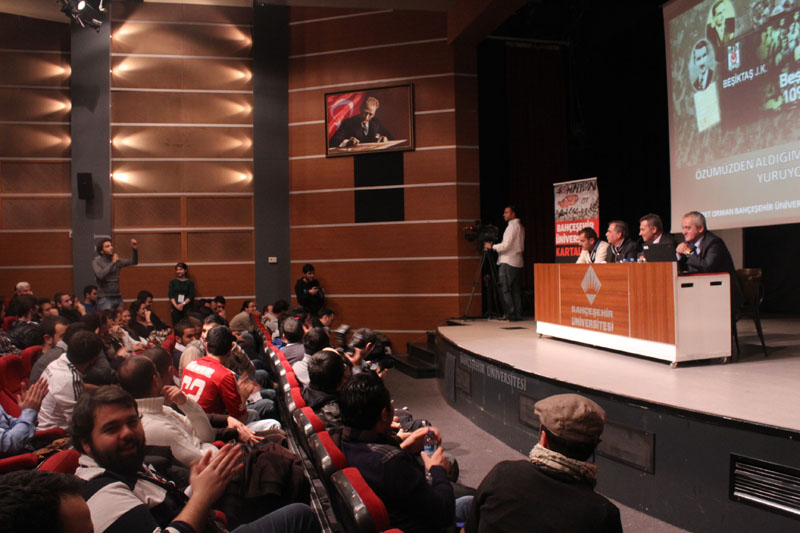 BJK Başkanı Fikret Orman BAU'daydı