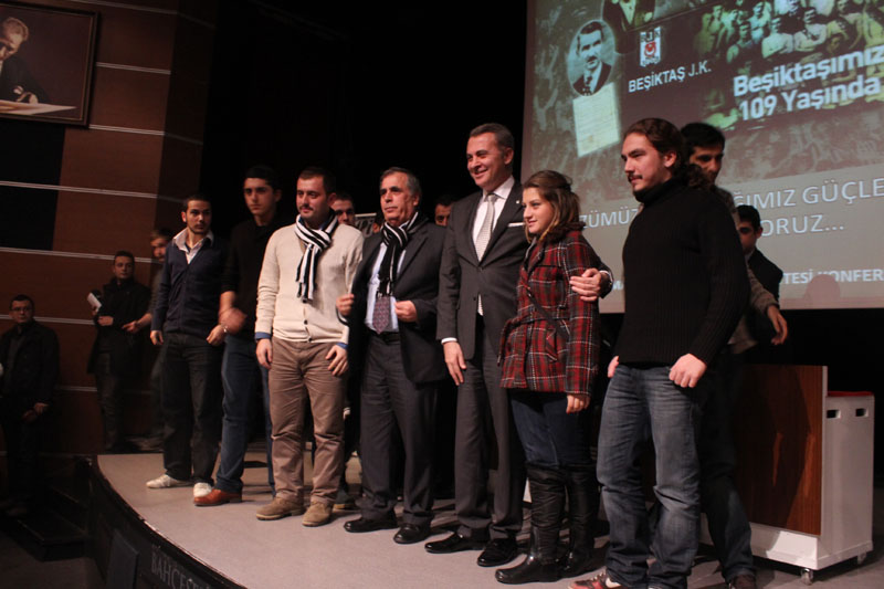 BJK Başkanı Fikret Orman BAU'daydı