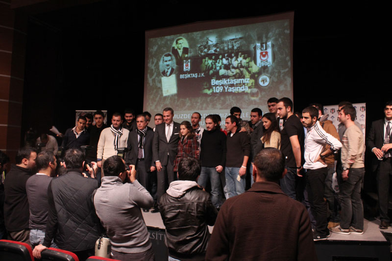 BJK Başkanı Fikret Orman BAU'daydı