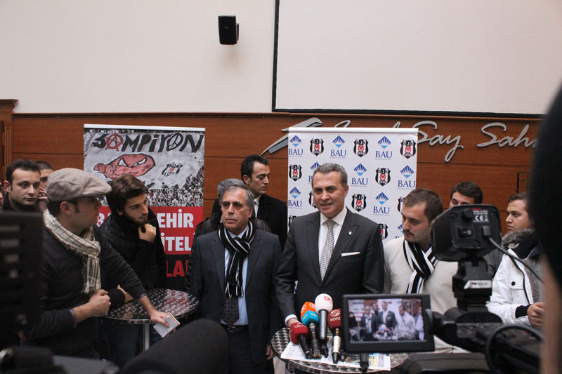 BJK Başkanı Fikret Orman BAU'daydı