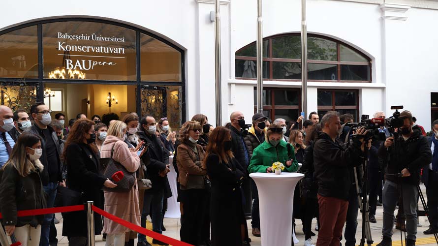 BAU Konservatuar Açılış Töreni