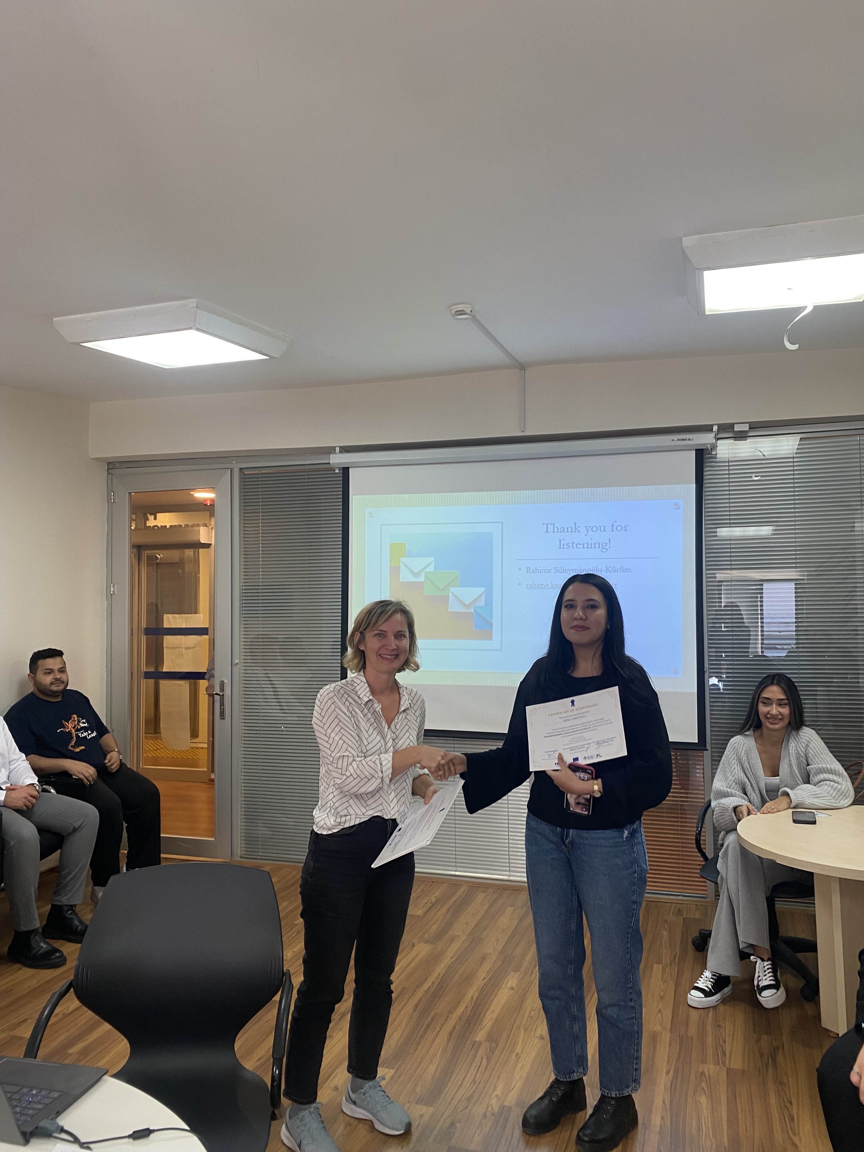 Certificate Award Ceremony: Honoring Success in the FEJUST Project