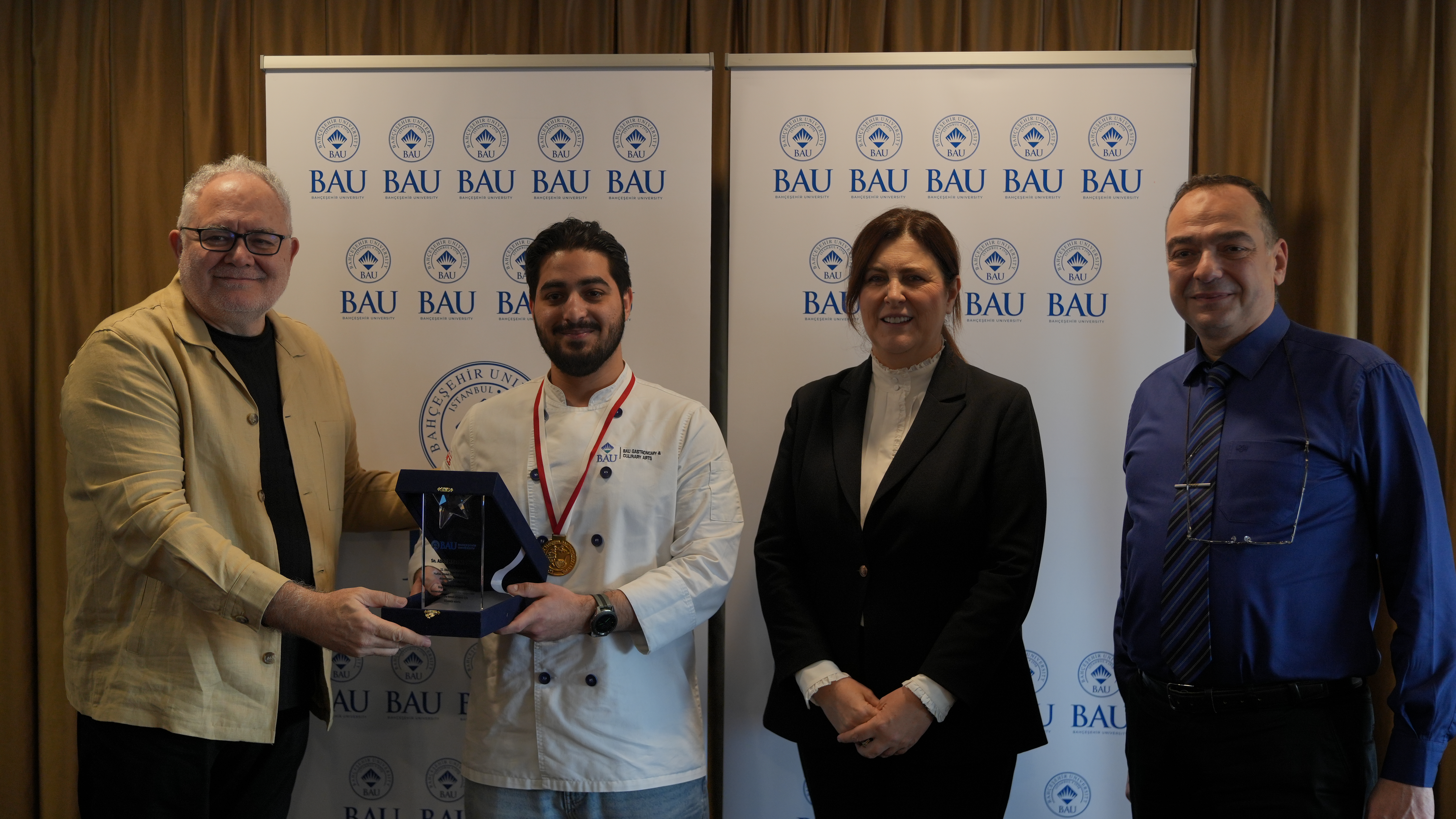 BAU Gastronomi Öğrencilerinden Uluslararası Mutfak Günleri Festivali’nde Büyük Başarı!