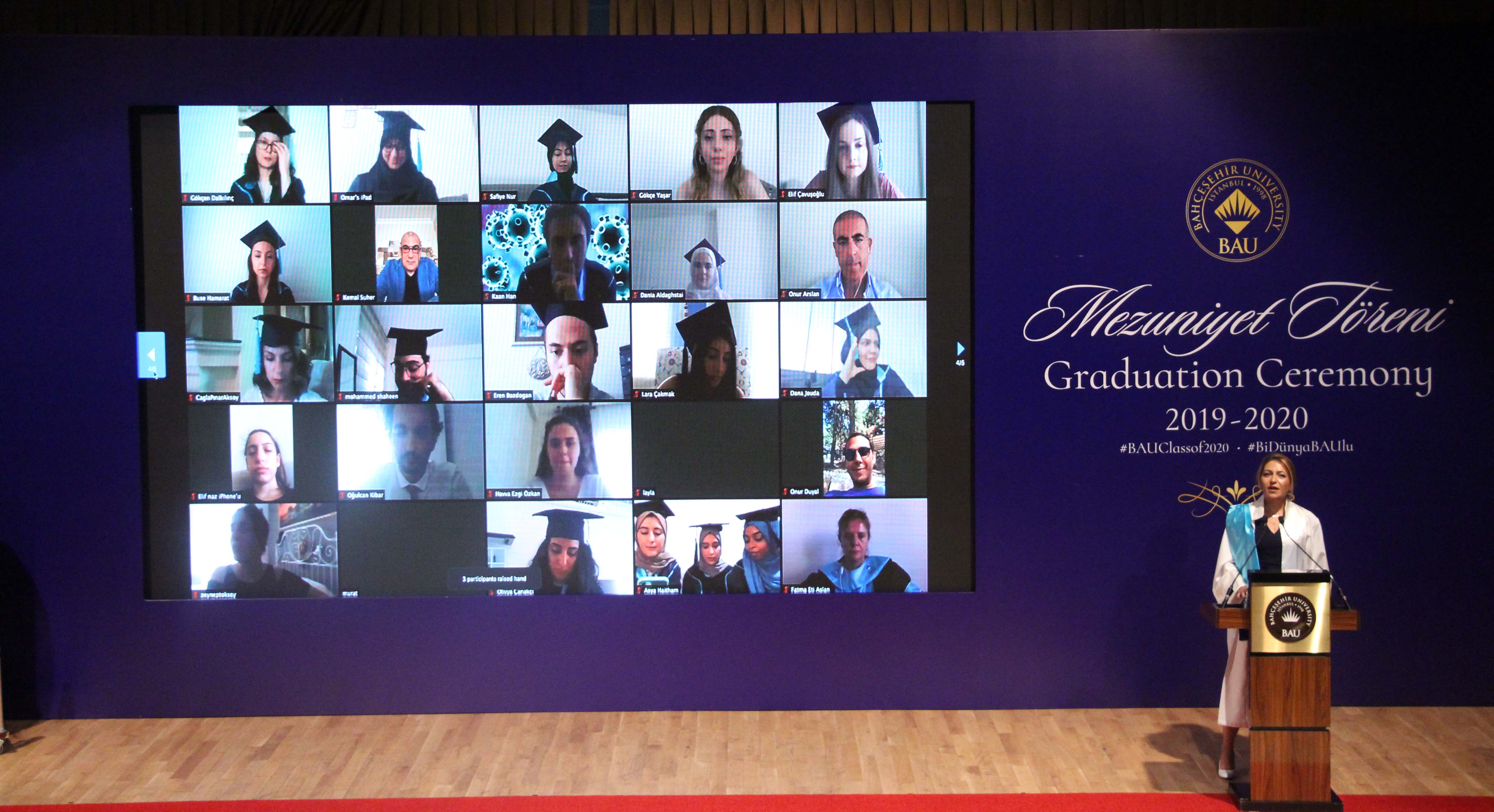 Bahçeşehir University 2019 - 2020 Graduation Ceremony Was Held