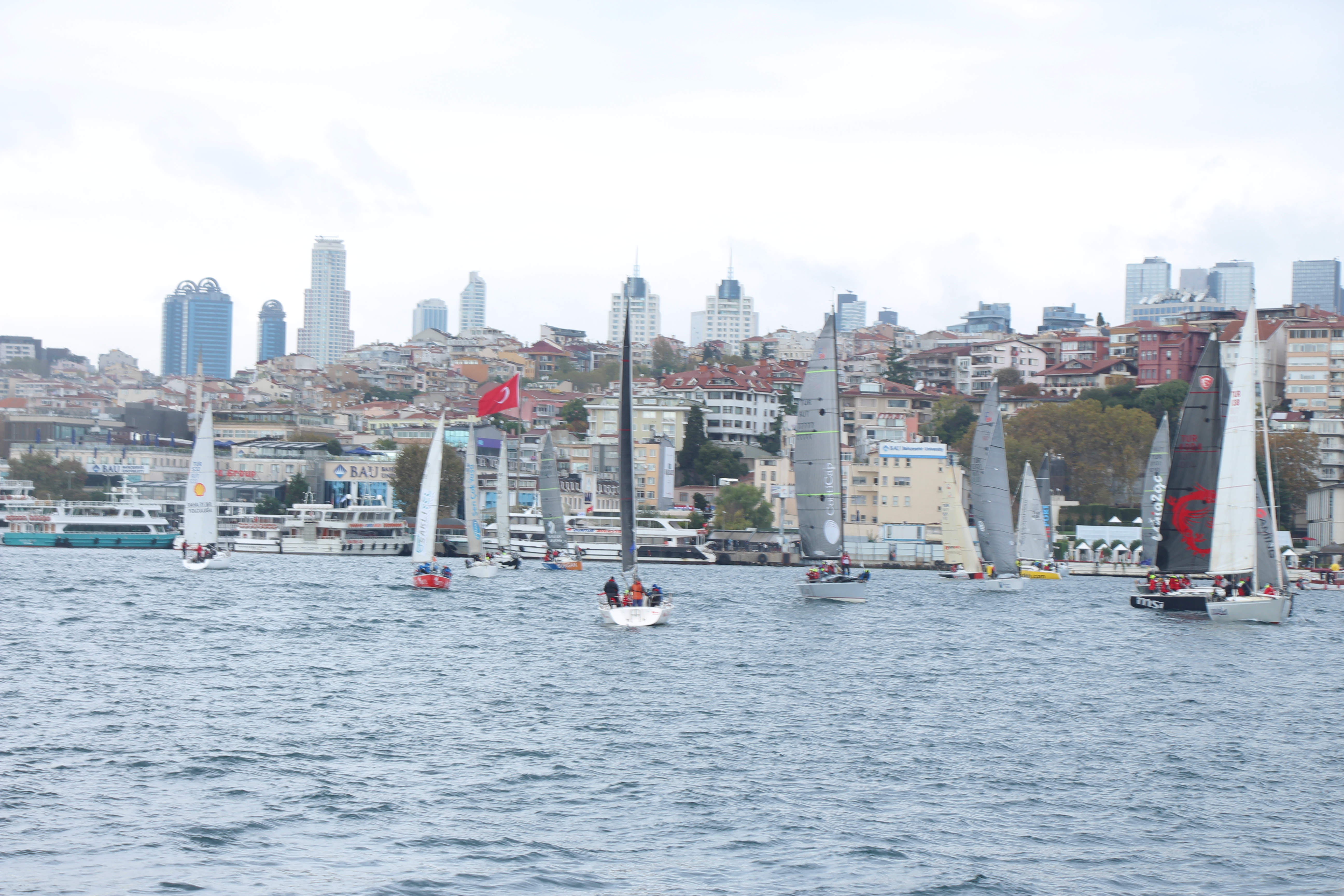 BAU Bosphorus Sailing Cup Started