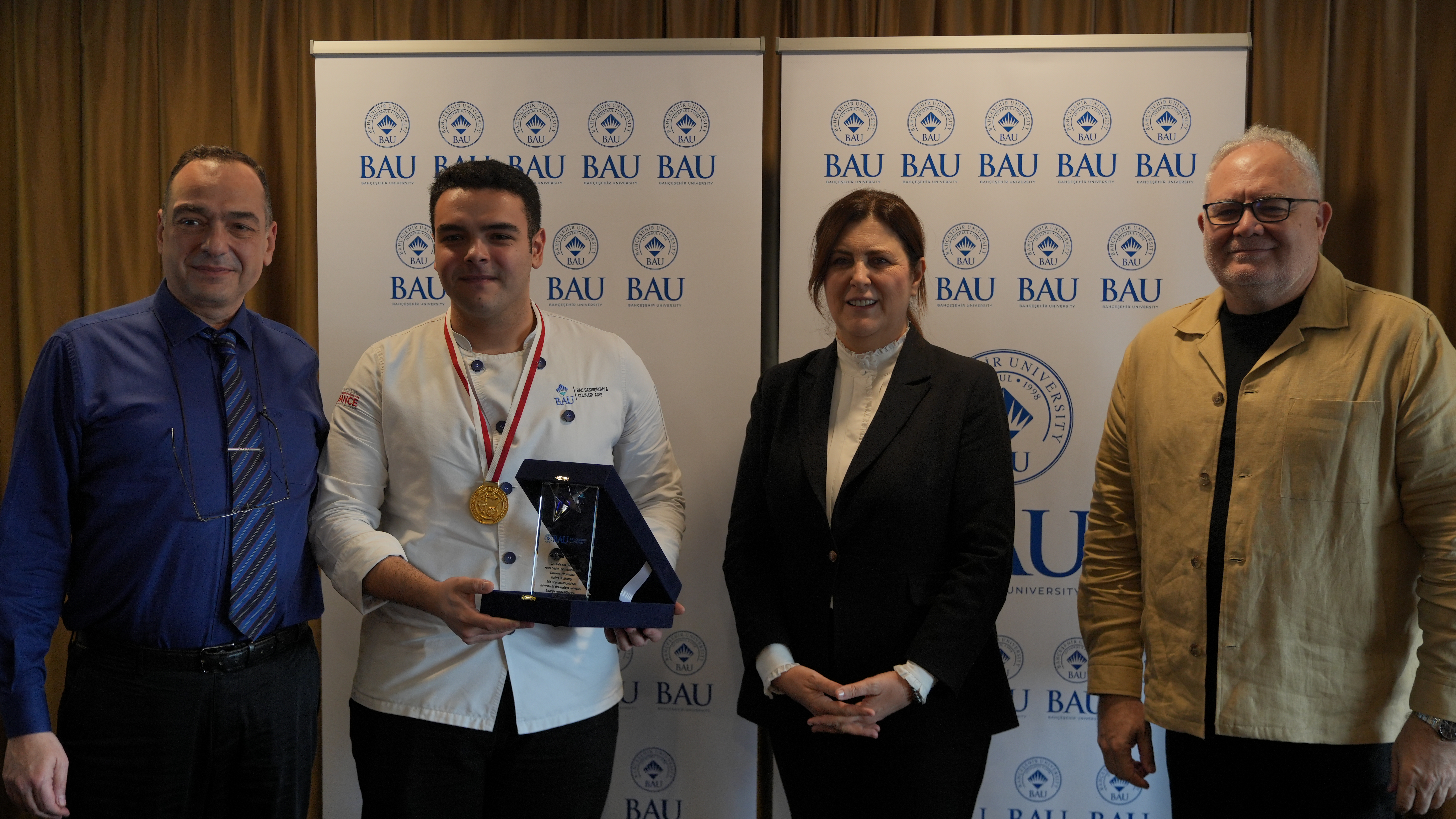 BAU Gastronomi Öğrencilerinden Uluslararası Mutfak Günleri Festivali’nde Büyük Başarı!