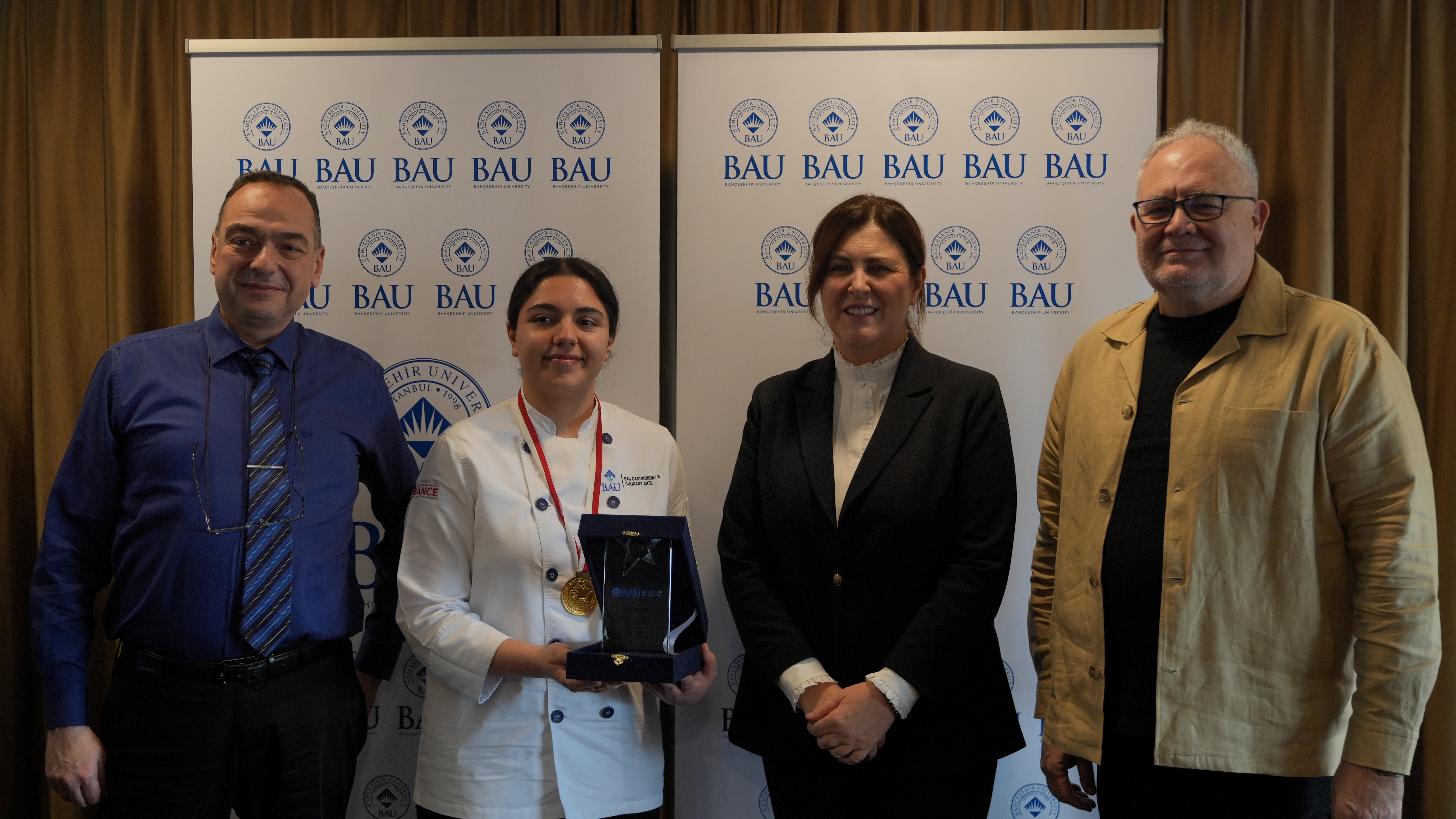 BAU Gastronomi Öğrencilerinden Uluslararası Mutfak Günleri Festivali’nde Büyük Başarı!