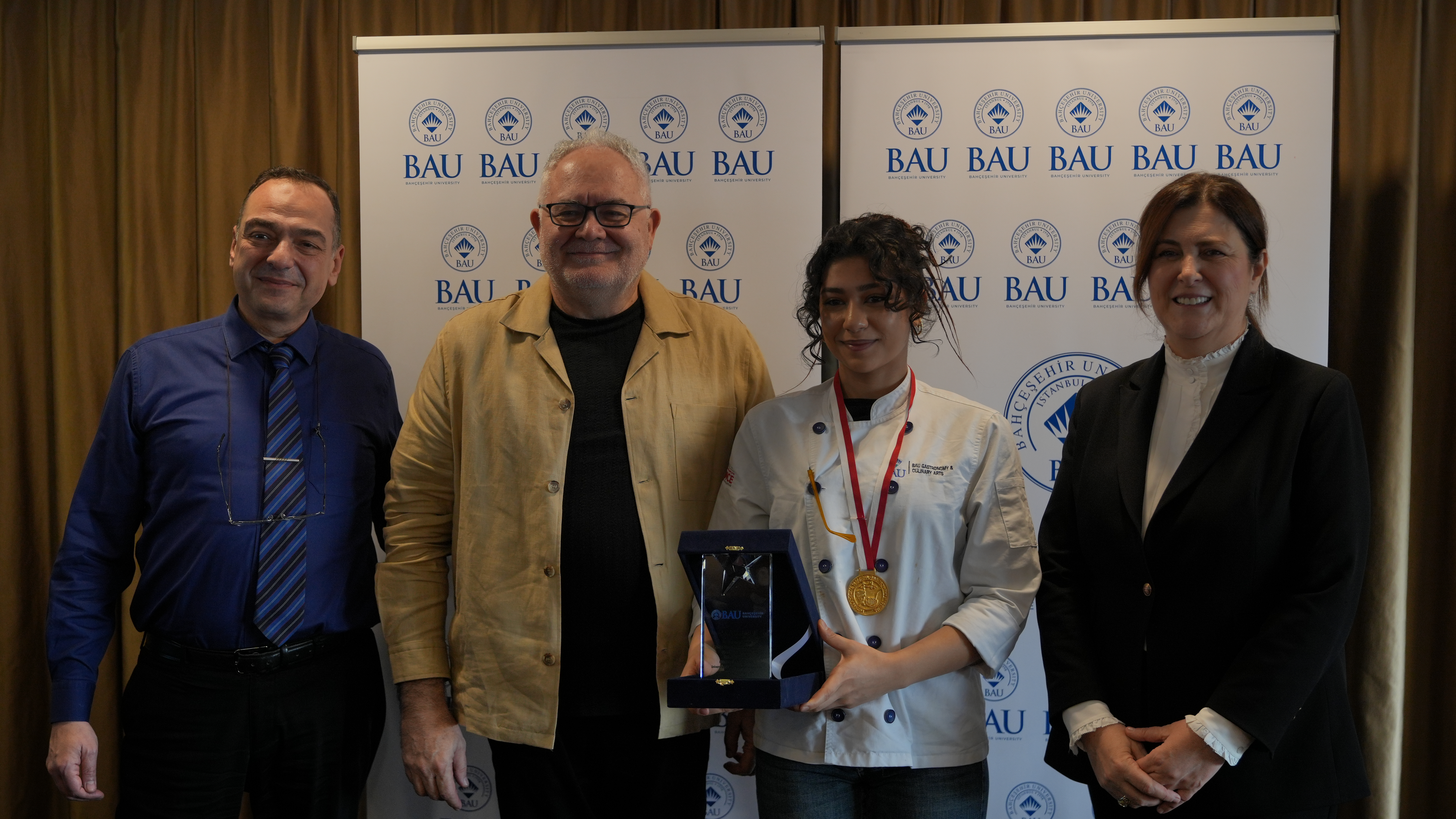 BAU Gastronomi Öğrencilerinden Uluslararası Mutfak Günleri Festivali’nde Büyük Başarı!