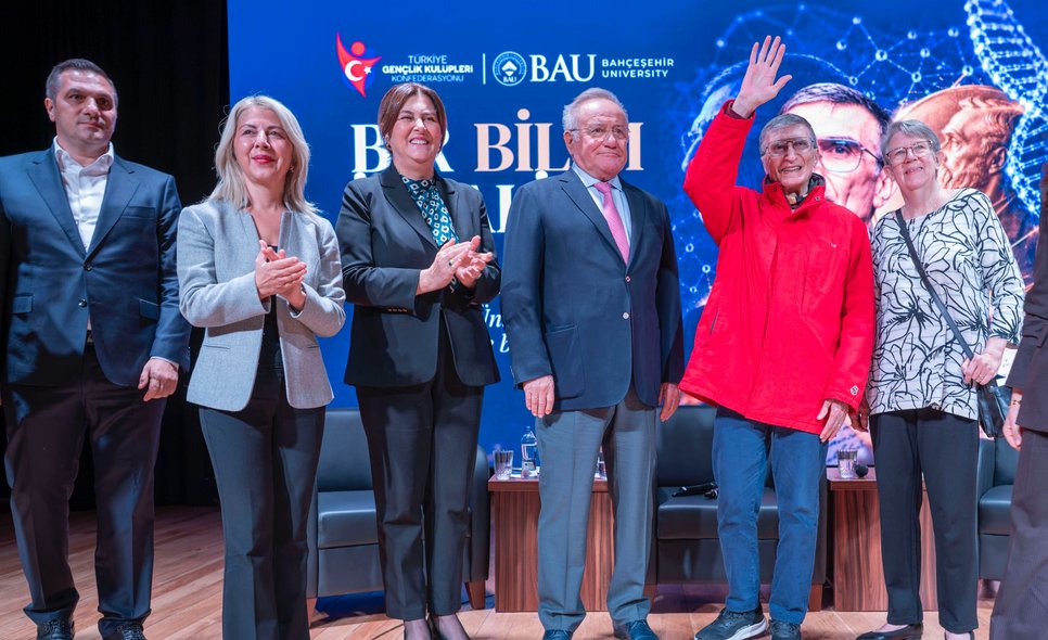 Nobel Ödüllü Prof. Dr. Aziz Sancar, BAU’lu Öğrencilerle Buluştu