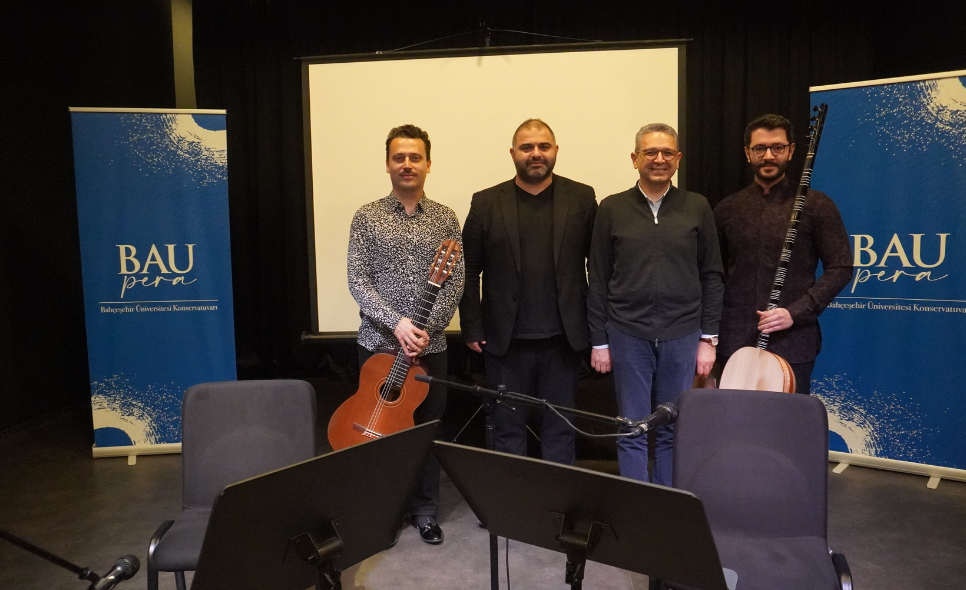 The Tanbur and Guitar Duo Concert Held at BAU Pera Sahne