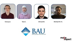 MIT Yarışması'ndan BAU'ya Birincilik Ödülü