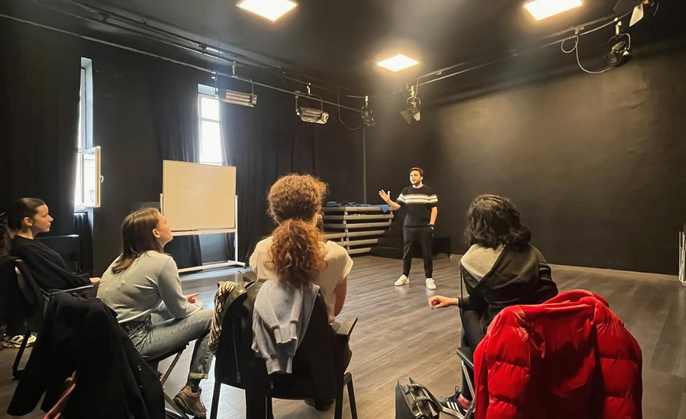 Acting Workshop with Uğur Kanbay Inspires BAU Conservatory Students