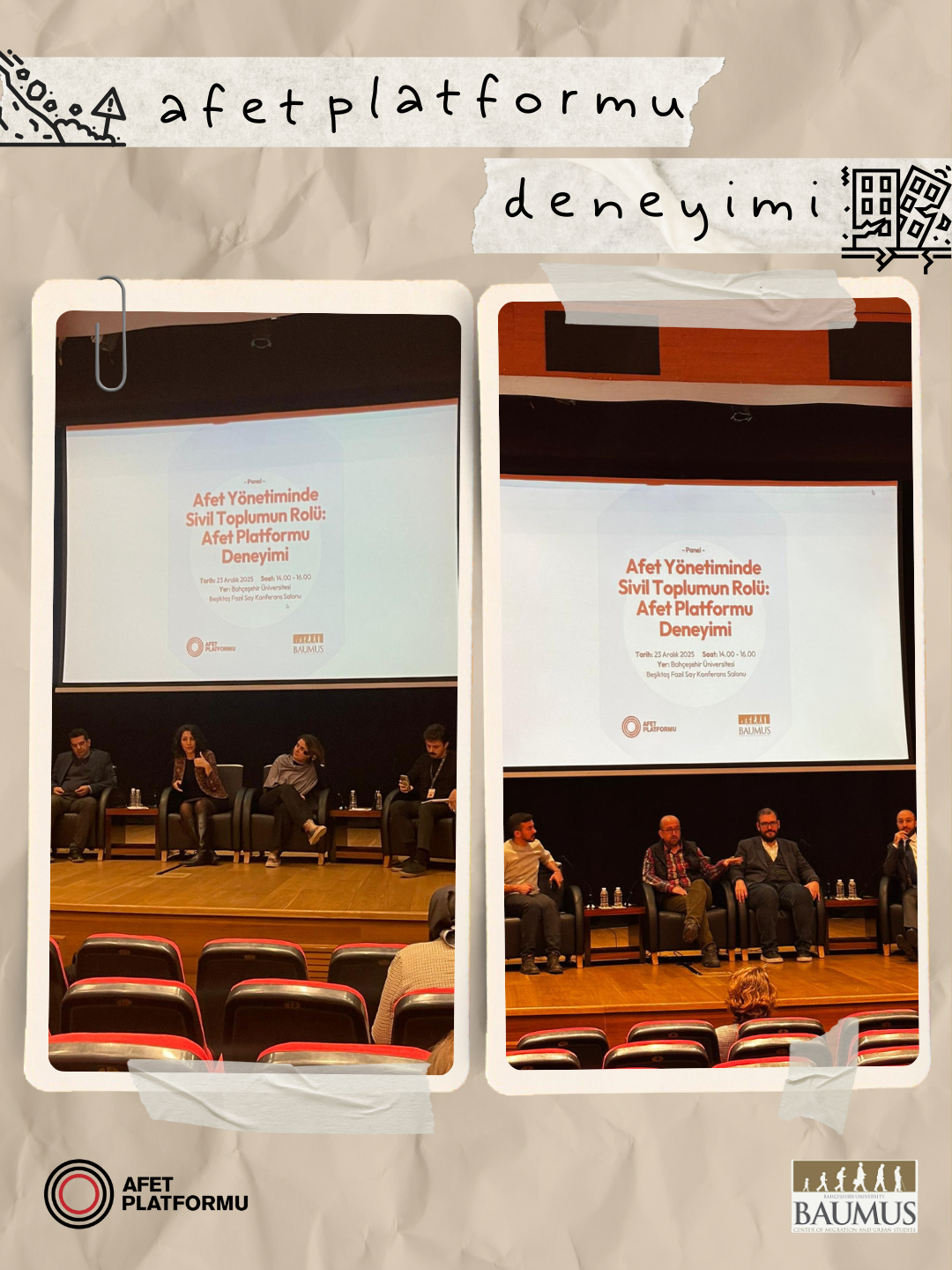 We Have Concluded the BAUMUS Earthquake Awareness Month Event Series