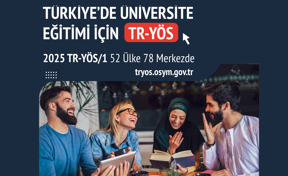 Türkiye Yurt Dışından Öğrenci Kabul Sınavı (TR-YÖS) Başvuru Duyurusu