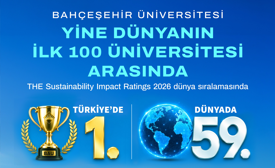 BAU Yine Dünyanın En İyi 100 Üniversitesi Arasında